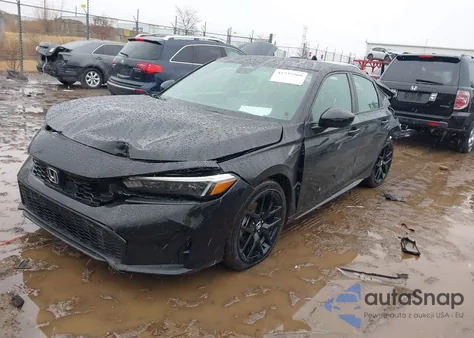 2025 Honda Civic Sport из США, поврежденный, VIN 19XFL2H80SE004793